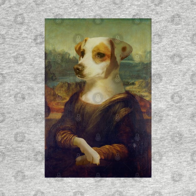 Mona Lisa Jack Russell by luigitarini